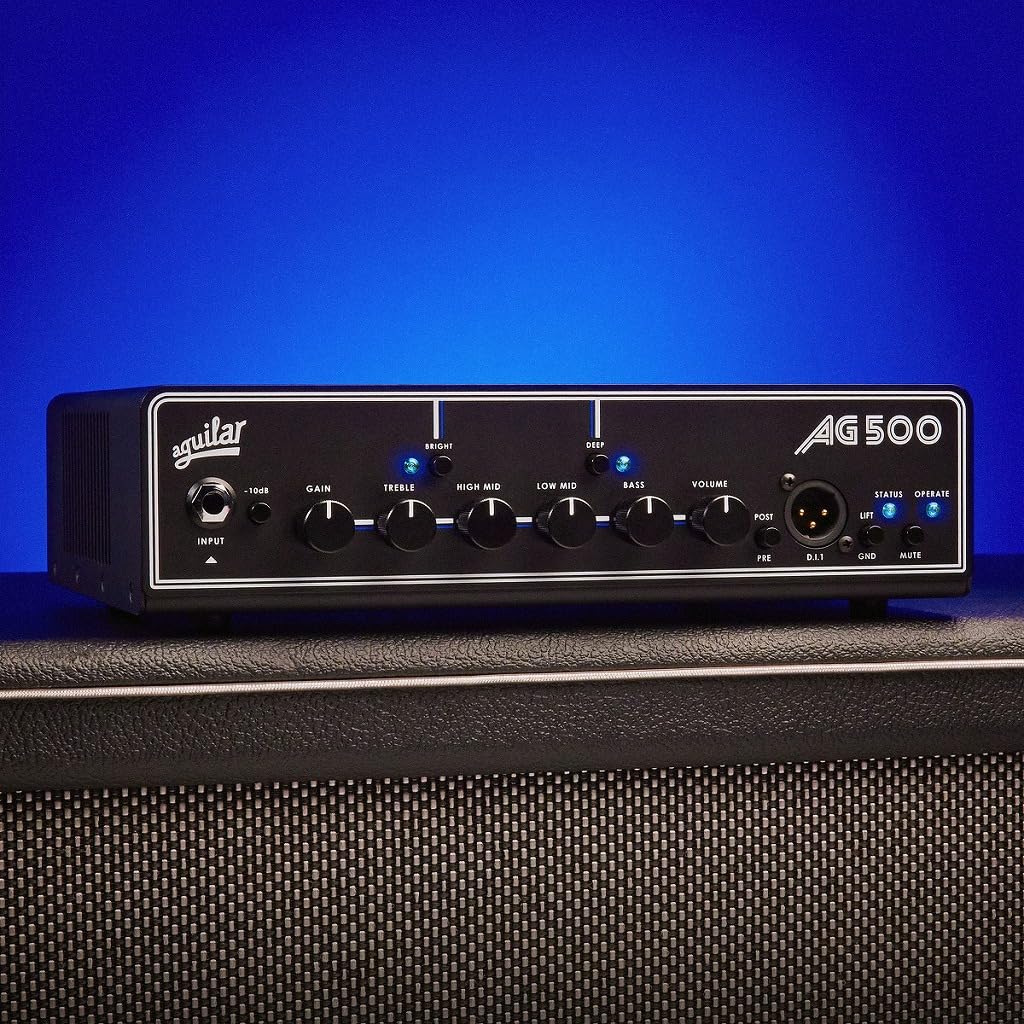 Amazon.co.jp: Aguilar / AG500 V2 アギュラー ベースアンプ ヘッド